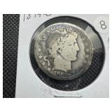 1894-O Silver Barber Half Dollar