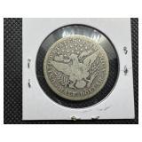 1895 Silver Barber Half Dollar