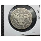 1896 Silver Barber Half Dollar