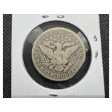 Semi-Key Date 1896-O Barber Half Dollar - Greysheet Wholesale Value for a VG8 is $120