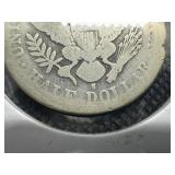 Key Date 1896-S Silver Barber Half Dollar - Greysheet Wholesale Value for a G4 is $120