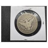 1897 Silver Barber Half Dollar