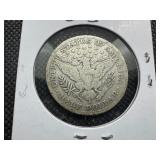 1902-S Silver Barber Half Dollar