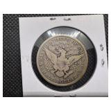 1905 Silver Barber Half Dollar