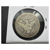 1905-O Silver Barber Half Dollar