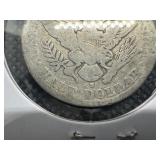 1905-S Silver Barber Half Dollar