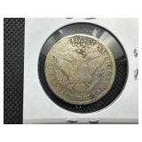1907 Silver Barber Half Dollar