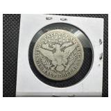 1907-S Silver Barber Half Dollar