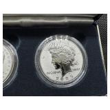 2025 Reverse Proof Morgan and Peace Silver Dollars - Two Coin Set - Spectacular Coins!