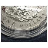 2025 Reverse Proof Morgan and Peace Silver Dollars - Two Coin Set - Spectacular Coins!