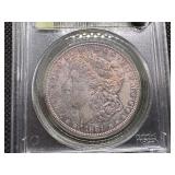 1881-S Nicely-Toned Silver Morgan Dollar PCGS MS63 - Beautiful Coin!!!