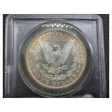 1881-S Nicely-Toned Silver Morgan Dollar PCGS MS63 - Beautiful Coin!!!