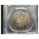 1883-O Nicely-Toned Silver Morgan Dollar PCGS MS62 - Beautiful Coin!!!