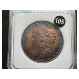 1889 Nicely-Toned Silver Morgan Dollar NNC MS64 - Beautiful Coin!!!