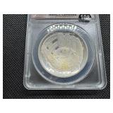 2014-P Proof National Baseball Hall of Fame Silver Dollar ANACS PF69 DCAM