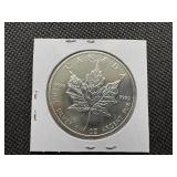 2009 BU Canadian 1 Oz. .9999 Silver Maple Leaf Coin