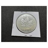 2009 BU Canadian 1 Oz. .9999 Silver Maple Leaf Coin