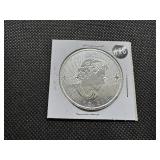 2020 BU Canadian 1 Oz. .9999 Silver Maple Leaf Coin