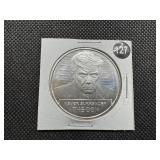 BU One Ounce .999 Silver Donald J. Trump 'Never Surrender' Round