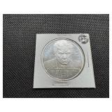 BU One Ounce .999 Silver Donald J. Trump 'Never Surrender' Round