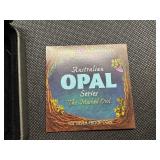 2014 BU Proof Australian 1 Oz. Silver Masked Owl Opal Coin - No 3824 of 8000 minted with COA in Lighted Mint Package