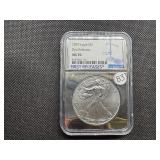 2019 First Releases 1  Oz. Silver American Eagle NGC MS70  - Perfect Graded Coin! - NGC Price Guide $130