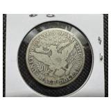 Better Date 1913-D Silver Barber Half Dollar