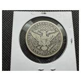 1914-S Silver Barber Half Dollar