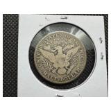 Semi-Key Date 1915 Barber Half Dollar - Greysheet Wholesale Value for a VG8 is $90