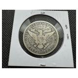 1915-D Silver Barber Half Dollar