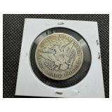 1915-S Silver Barber Half Dollar
