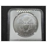 2018 First Releases 1  Oz. Silver American Eagle NGC MS70  - Perfect Graded Coin! - NGC Price Guide $130