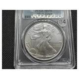 2020 1 Oz. First Strike Silver American Eagle PCGS MS70 - Perfect Graded Coin! -  PCGS Price Guide $133