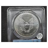 2020 1 Oz.  Silver American Eagle PCGS Gem Uncirculated Coin
