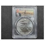 2020 1 Oz.  Silver American Eagle PCGS Gem Uncirculated Coin