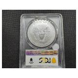 2021-S 1 Oz. Emergency IssueSilver American Eagle PCGS MS69  -  PCGS Price Guide $110