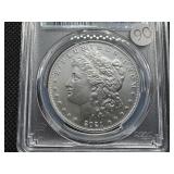 Key Coin 2021-CC  Morgan Silver Dollar PCGS MS70 - Perfect Graded Coin! -  PCGS Price Guide $350
