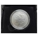 Key Coin 2021-CC Privy Uncirculated Morgan Silver Dollar in Original Mint Box with COA - Greysheet Wholesale Price - $137.00