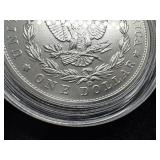 Key Coin 2021-CC Privy Uncirculated Morgan Silver Dollar in Original Mint Box with COA - Greysheet Wholesale Price - $137.00