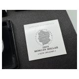 2021-O Uncirculated Morgan Silver Dollar in Original Mint Box with COA - Greysheet Wholesale Price - $132.00