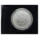 2021-O Uncirculated Morgan Silver Dollar in Original Mint Box with COA - Greysheet Wholesale Price - $132.00
