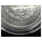 2021-D Uncirculated Morgan Silver Dollar in Original Mint Box with COA - Greysheet Wholesale Price - $132.00