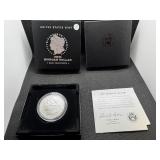 2021-S Uncirculated Morgan Silver Dollar in Original Mint Box with COA - Greysheet Wholesale Price - $132.00