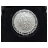 2021-S Uncirculated Morgan Silver Dollar in Original Mint Box with COA - Greysheet Wholesale Price - $132.00
