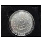 2021-S Uncirculated Morgan Silver Dollar in Original Mint Box with COA - Greysheet Wholesale Price - $132.00