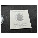 2023-P Uncirculated Morgan Silver Dollar in Original Mint Box with COA - Greysheet Wholesale Price - $117.00