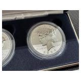 2024 Reverse Proof Morgan and Peace Silver Dollars - Two Coin Set - Spectacular Coins!