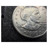 Rare 1979 Susan B. Anthony Liberty “D” FG - Frank Gasparro ONE DOLLAR U.S Coin.