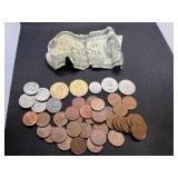 Variety of Canadian Currency