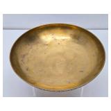 Beautiful Solid Chase Brass Large Centerpiece Bowl